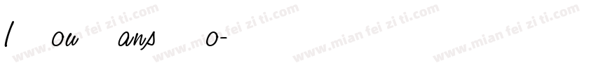 ITC Goudy Sans LT Bo字体转换
